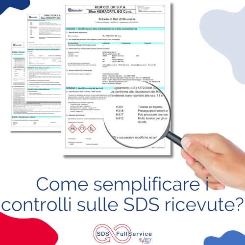 Have you received an SDS and now? SDS FullService simplifies controls - Every SWS