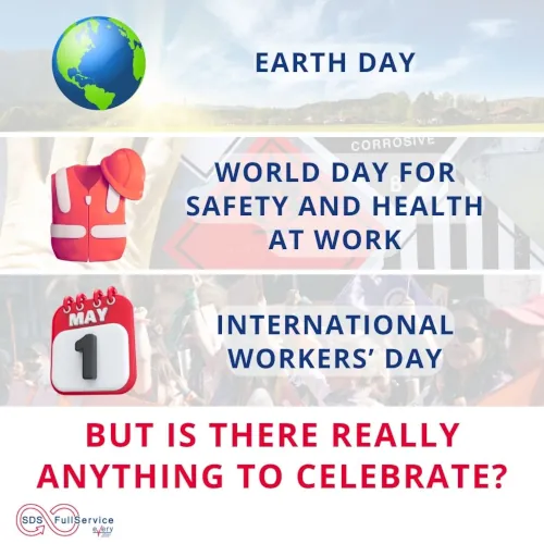 Giornata della terra, della sicurezza e festa dei lavoratori... Ma c'è davvero qualcosa da festeggiare?